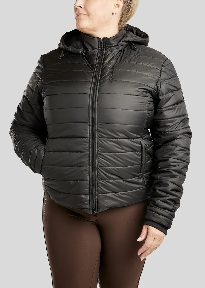 CURVE MoKate Short Quilted Jacket - Black