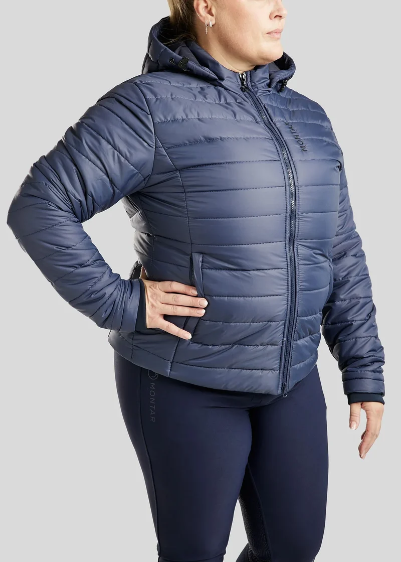 CURVE MoKate Short Quilted Jacket - Navy