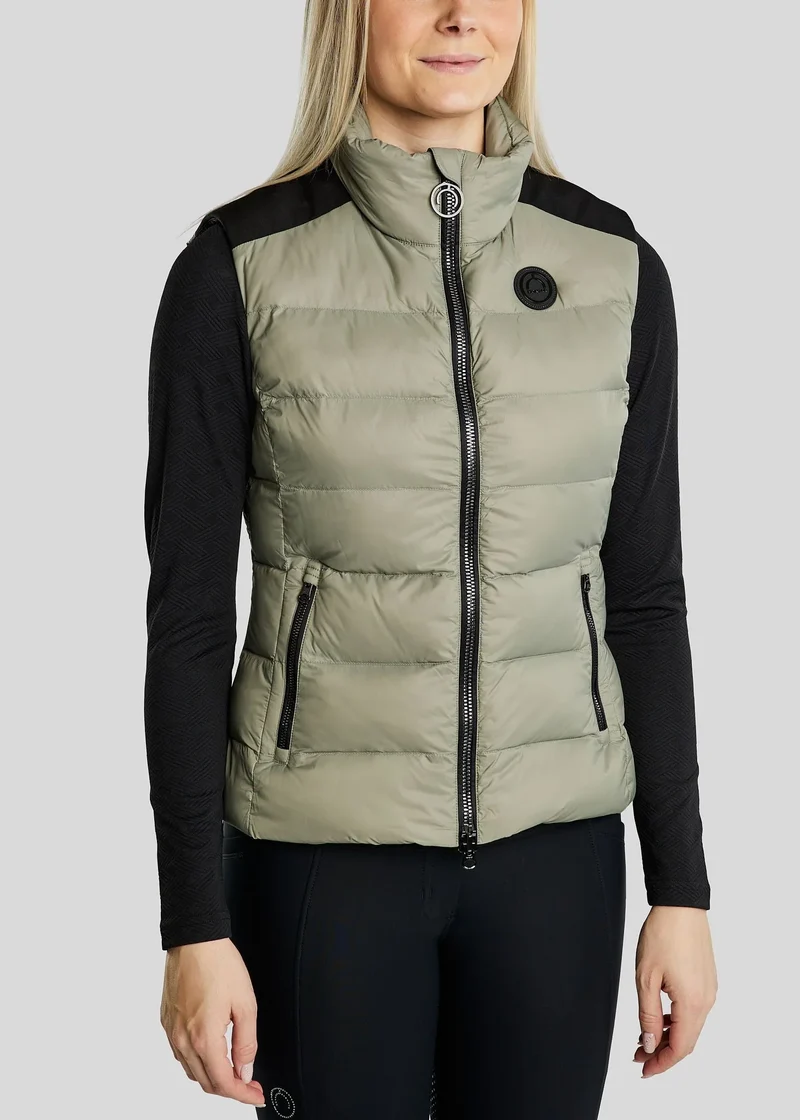 MoAthena REFINED Bodywarmer - Dusty Green