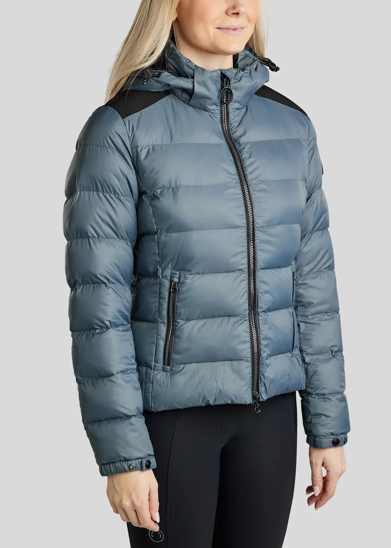 MoAthena REFINED Short Jacket - Dark Slate