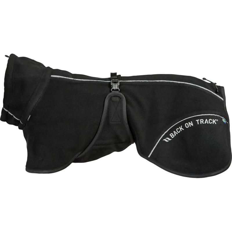 Back on Track Hondenjas BAY Fleece Zwart