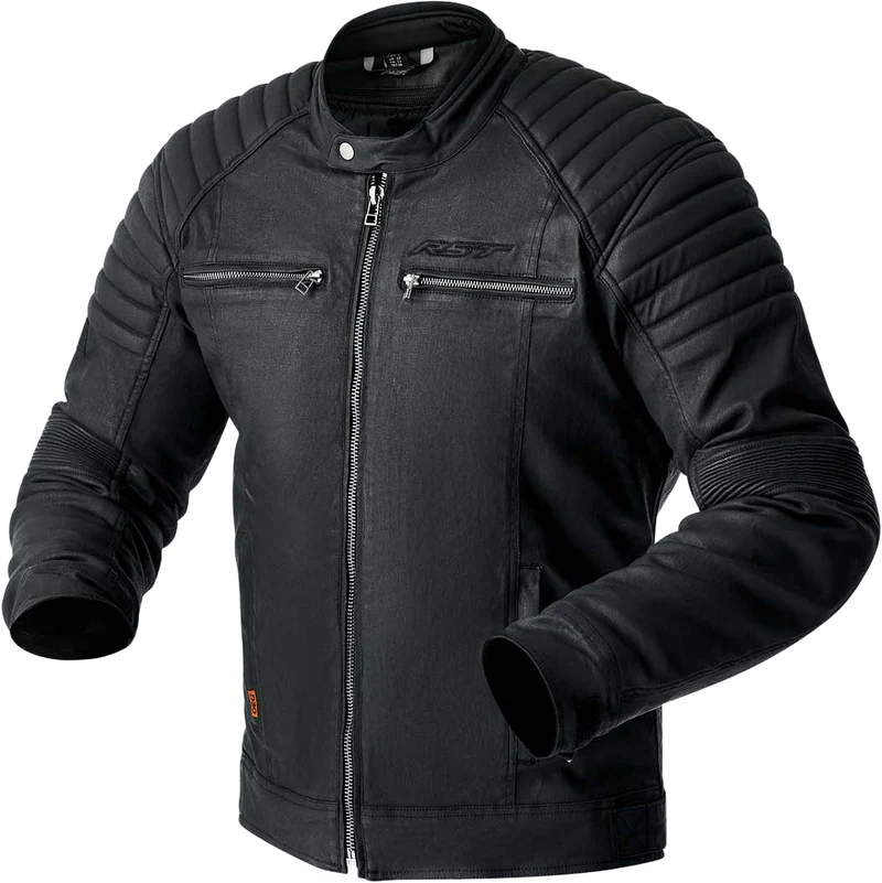 RST Brixton D3o Jacket Black Textile Lg 556-3612044