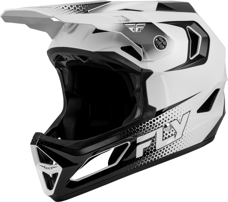 Fly Racing Rayce Sonar Bicycle Helmet White/Black Xs 73-3650XS