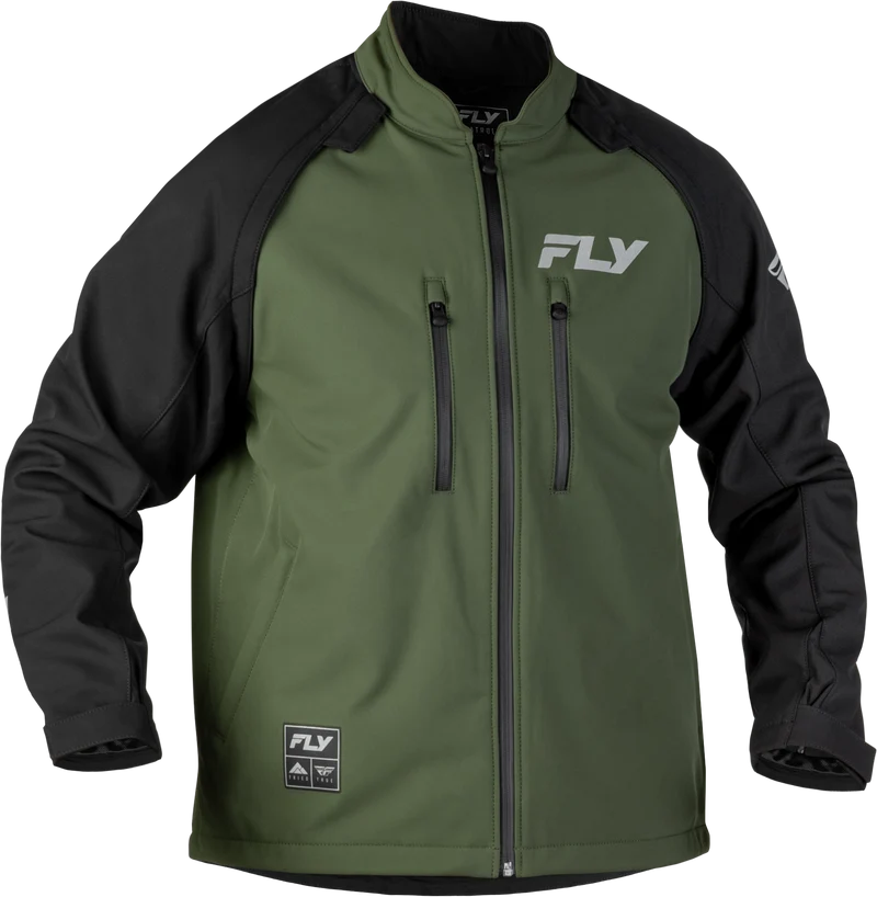Fly Racing Patrol Jacket Forest Green/Black Xl 380-682X