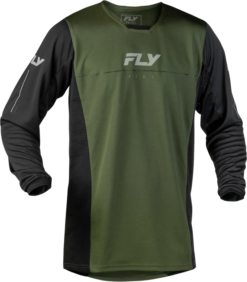 Fly Racing Patrol Jersey Forest Green/Black 2x 380-6522X