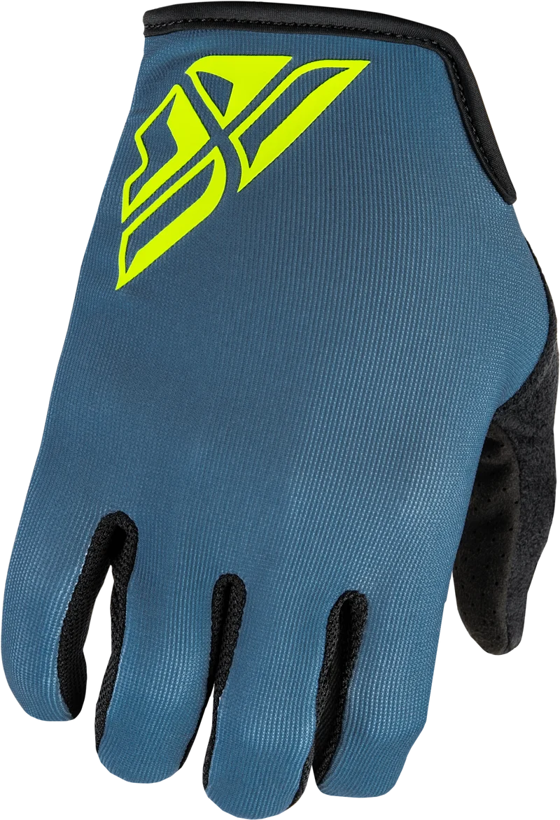 Fly Racing Radium Gloves Slate/Hi-Vis Sm 359-412S