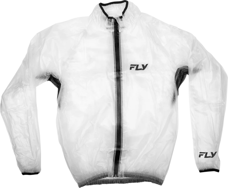 Fly Racing Fly Rain Jacket Clear Sm 354-6111S