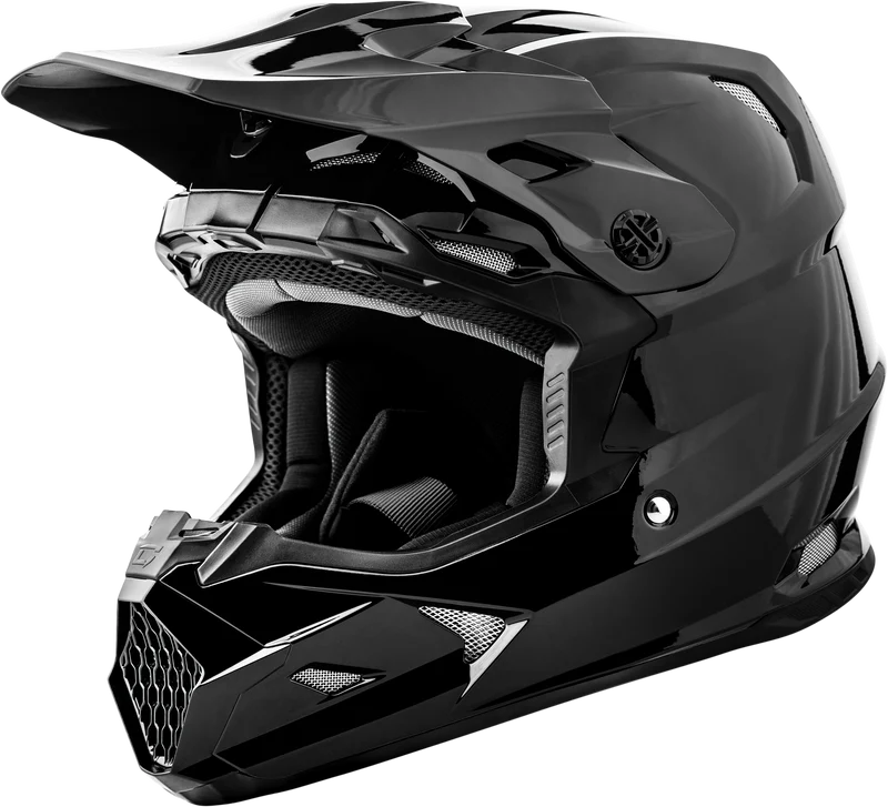 Mx-96 Solid Helmets Black Sm