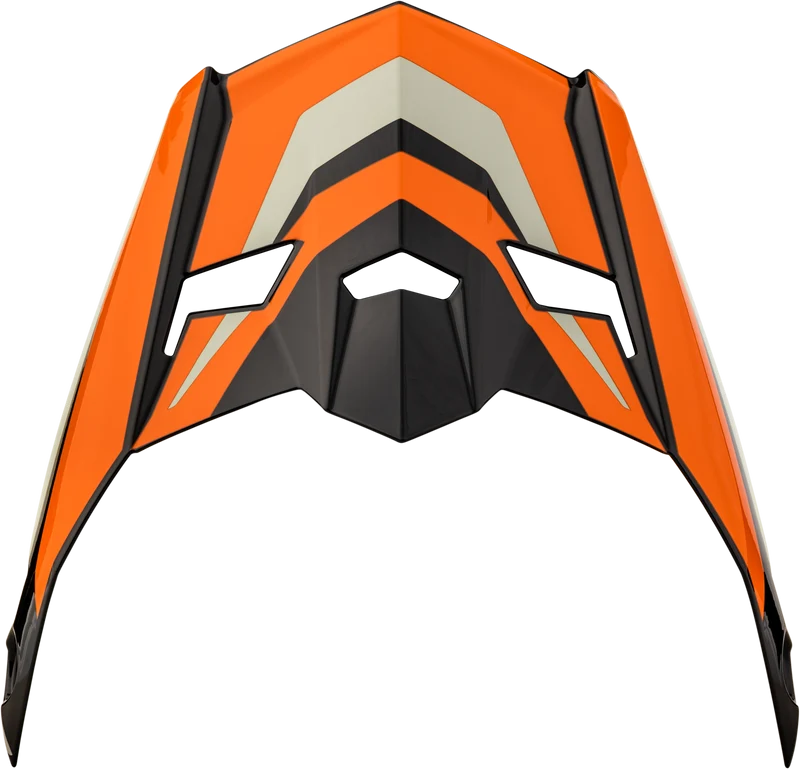Mx-46 Cyclus Visor Black/Orange Sm