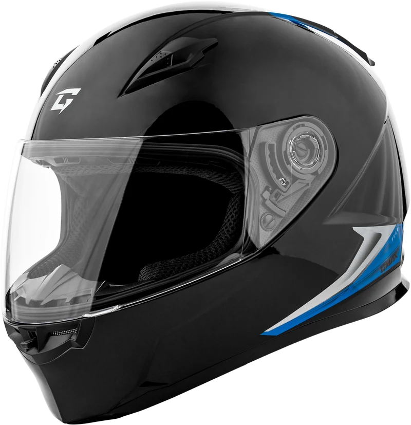 Ff-49 Syth Helmet Black/Blue Sm
