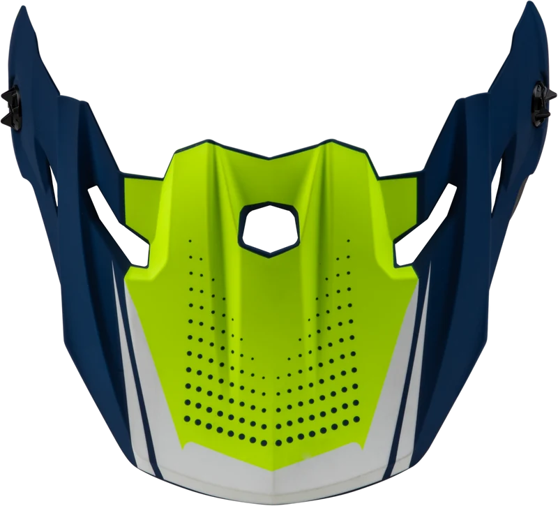 Mx-96 502 Visor W/Screws Matte Blue/Green