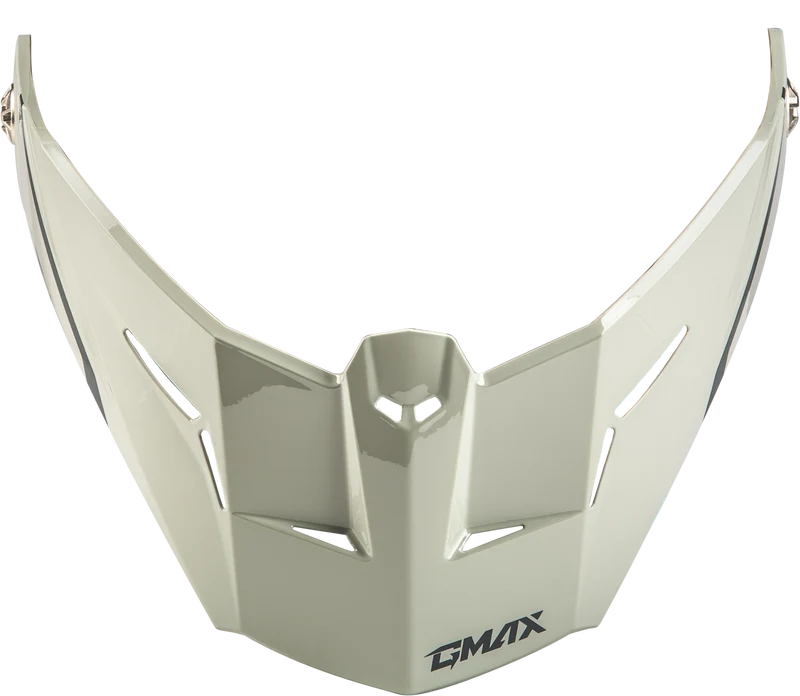 Md-74 Visor W/Screws Spectre White/Red