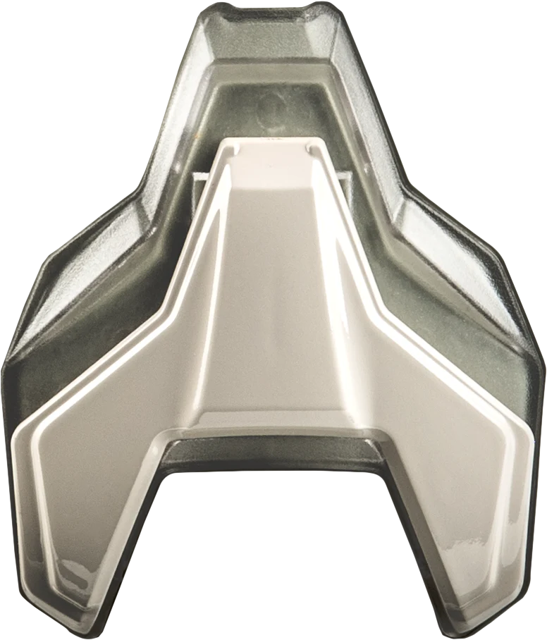 Md-74 Top Front Vent White/Red
