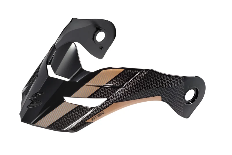 Exo-At960 Peak Visor Hicks Black/Gold