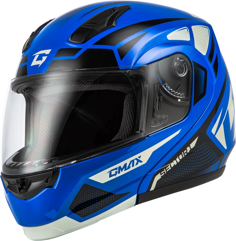 Md-04 Sector Helmet Blue/Black 3x