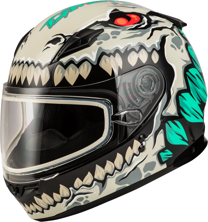 Youth Gm-49y Drax Snow Helmet Silver Ym