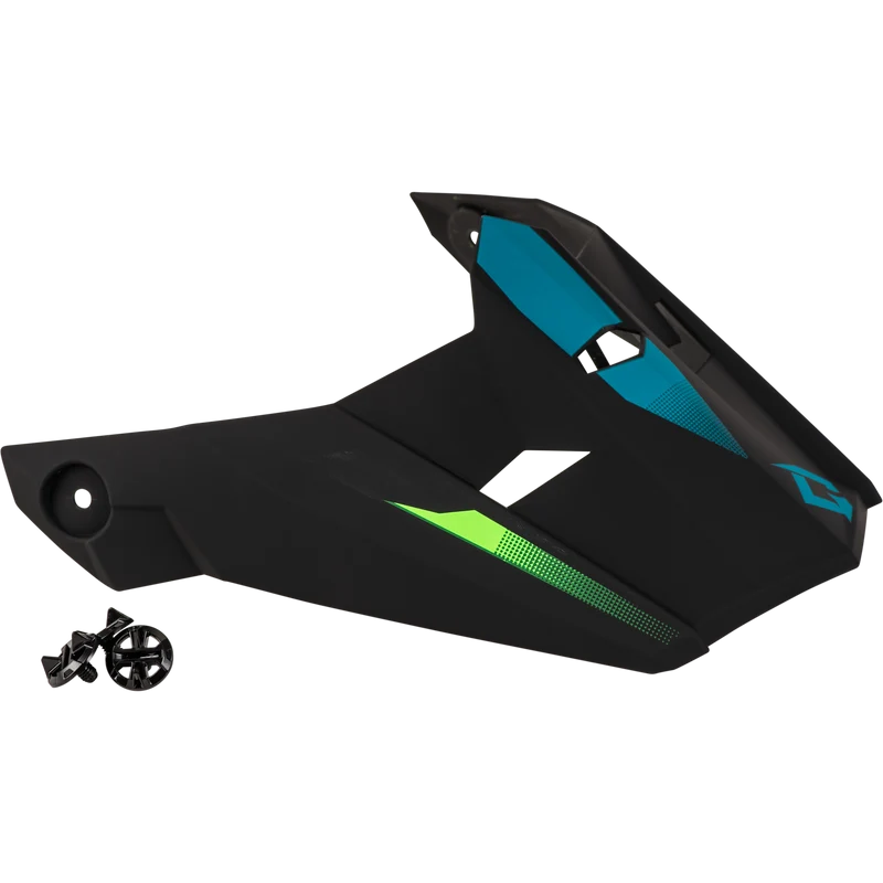 Mx-46 Compound Visor Matte Hi-Vis Grn/Blk/Blu Md-3x