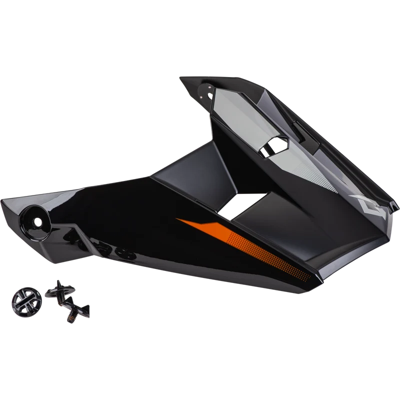Mx-46 Compound Visor Orange/Black/Grey Xs-Sm
