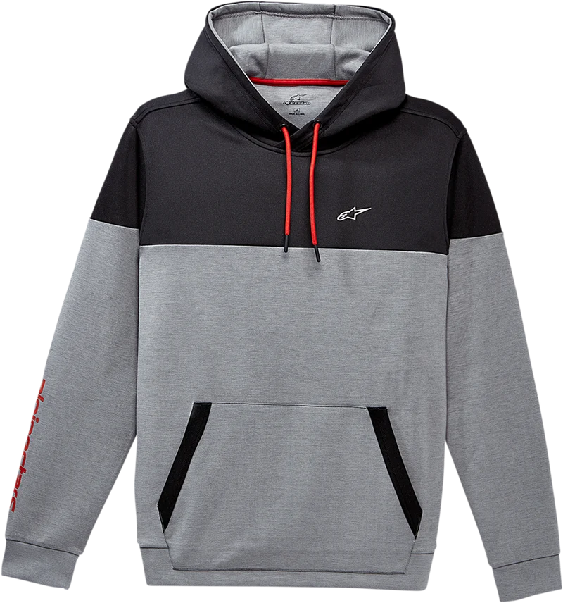 ALPINESTARS Focus Pullover Hoodie - Heather Gray - XL 1230512001026XL