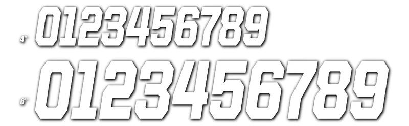DCOR #0 White 4 Race Series 3/Pk 862-340