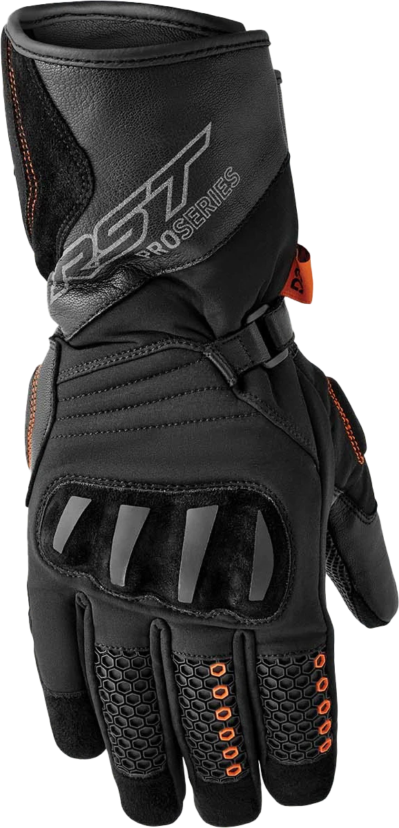 RST Womens Artic D3o Wp Glove Black Textile Md 556-3704007