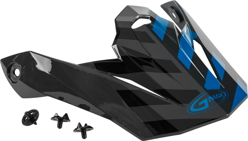 Visor W/Screws Fame Mx-86 Dark Grey/Blue/Black