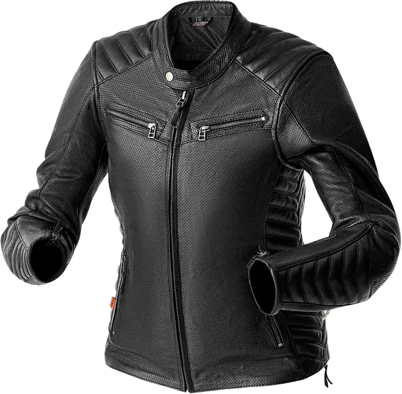 RST Womens Roadster Air D3o Jacket Black Leather Xs 556-3644008