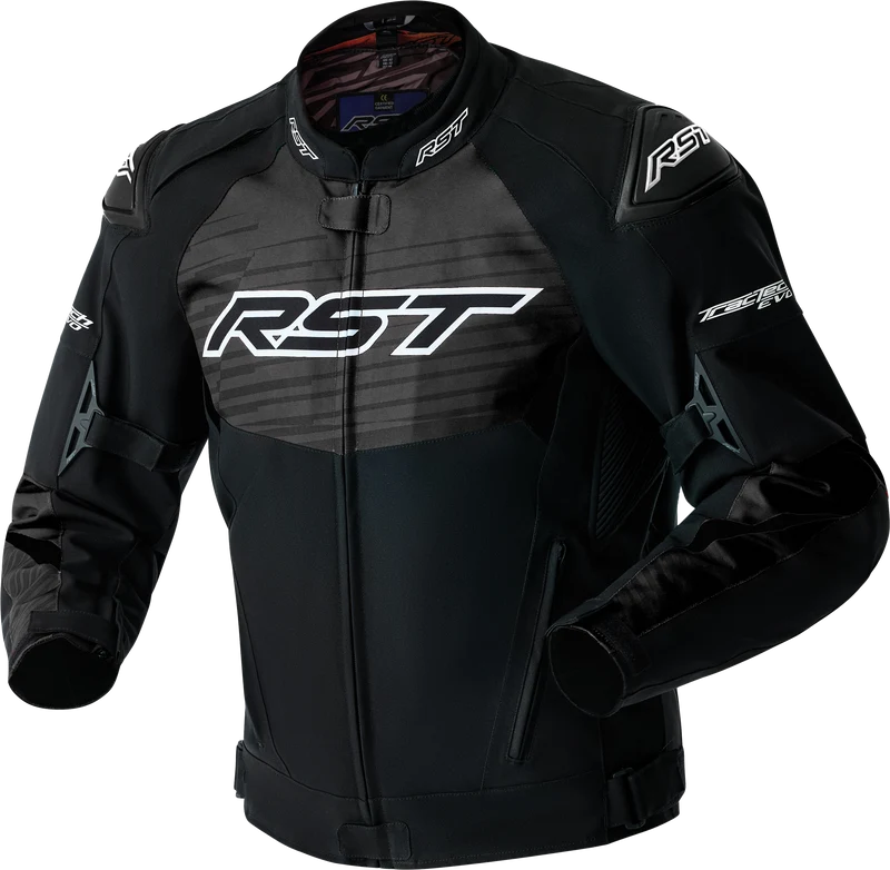 RST Tractech Evo D3o Jacket Black/White Textile 2x 556-3640148