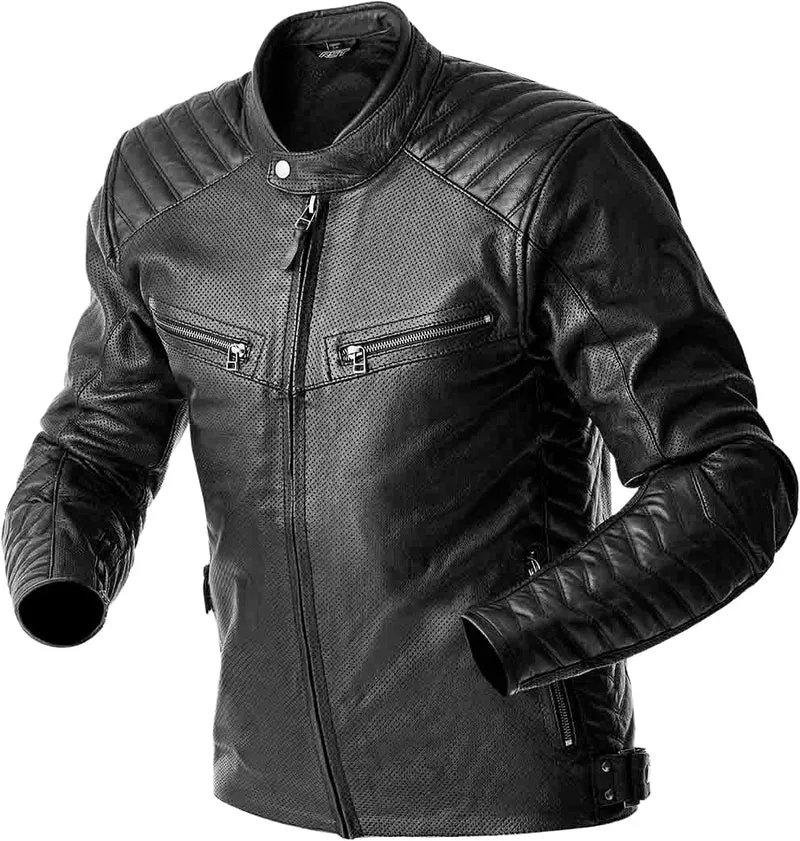 IN STOCK RST Roadster Air D3o Jacket Black Leather Xl 556-3638046