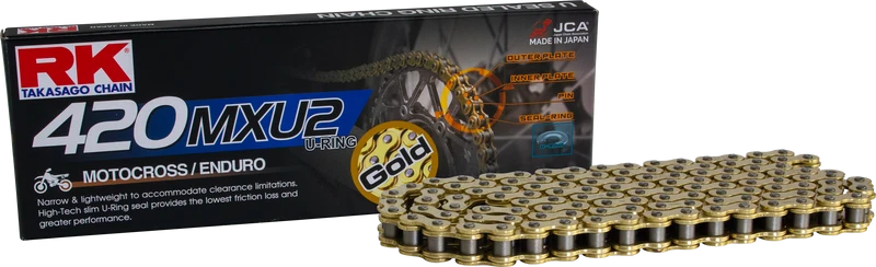 Excel Wheel components Gb420mxu2 Drive Chain Gold 420 X 120 691-21000G