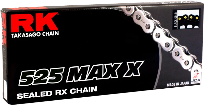 Excel Wheel components 525maxx Drive Chain Black/Gold 525 X 120 691-20120BG