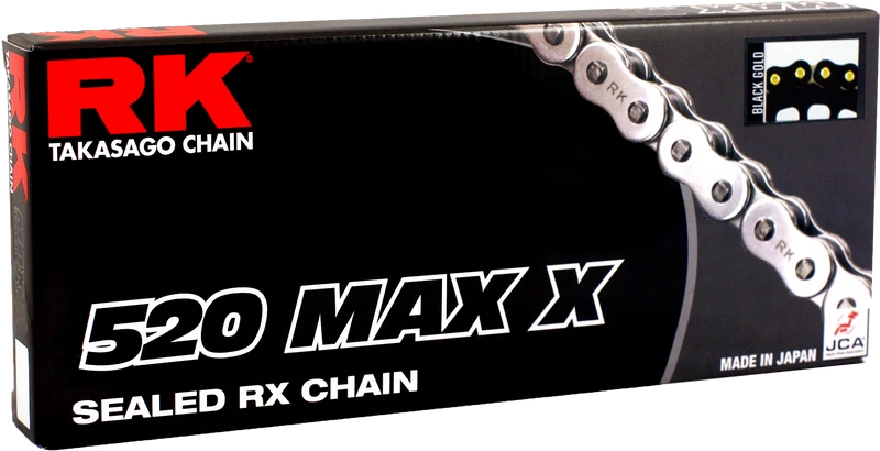 Excel Wheel components 520maxx Drive Chain Black/Gold 520 X 120 691-19120BG