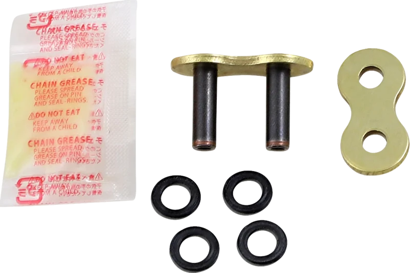 Excel Wheel components Master Link 520maxx Gold Rivet M/L 691-19001G