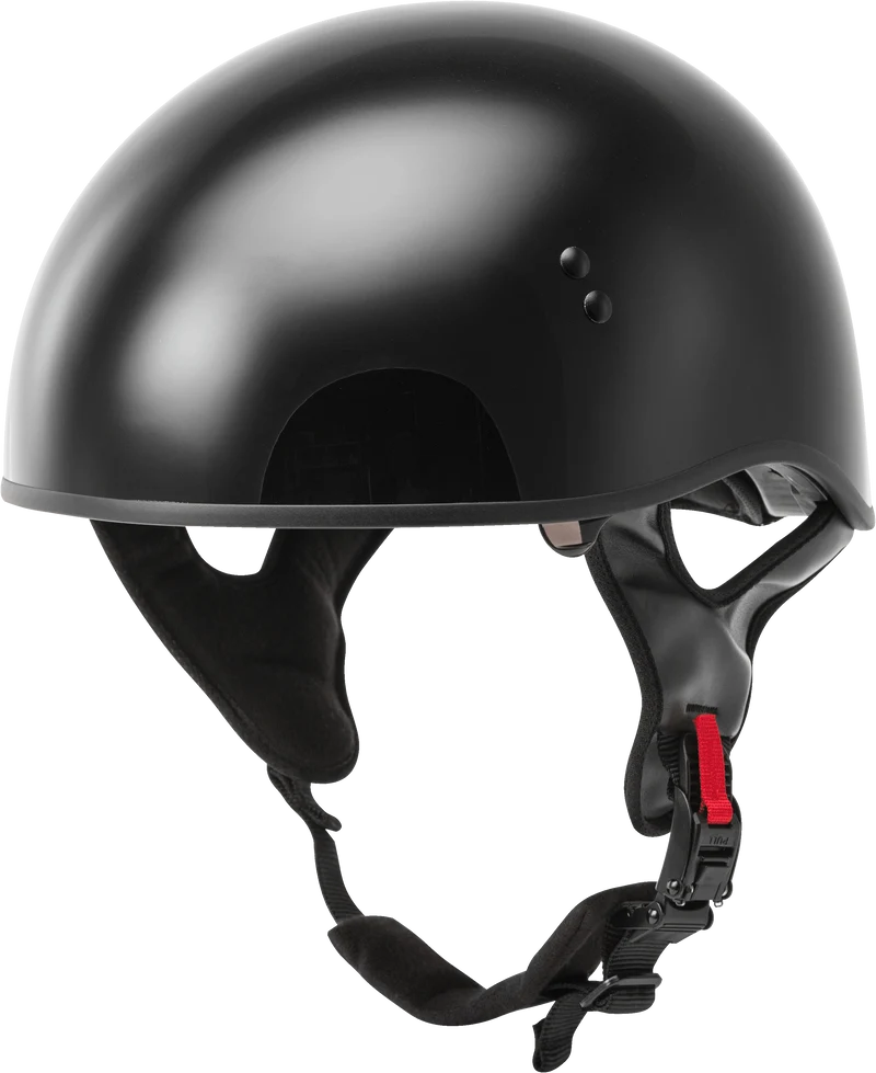 Hh-65 Half Helmet Naked Black Xs