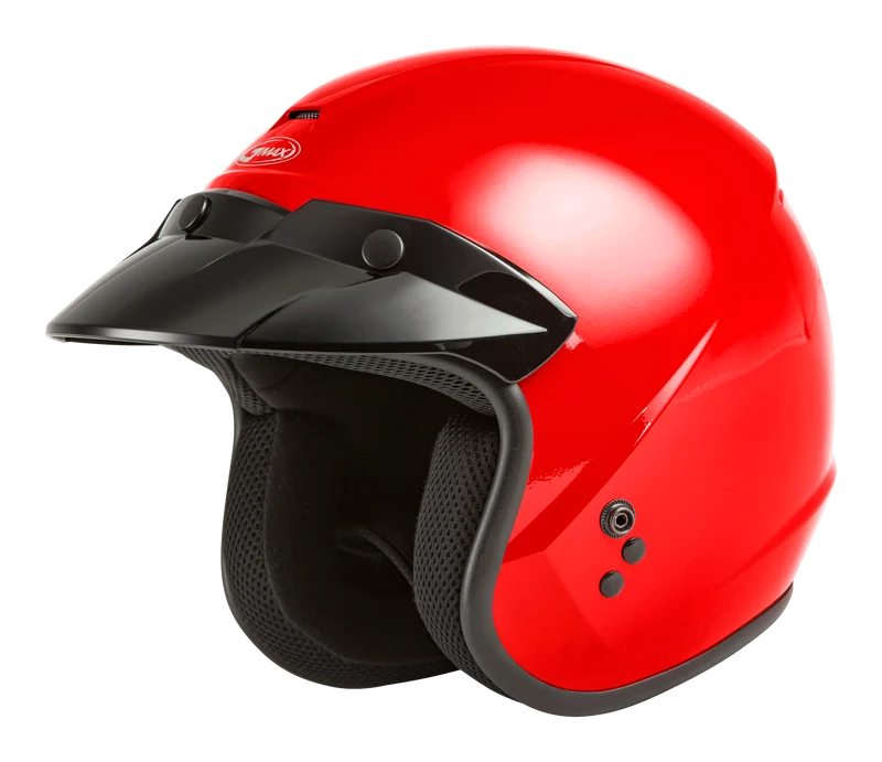 Of-2 Open-Face Helmet Red Xl