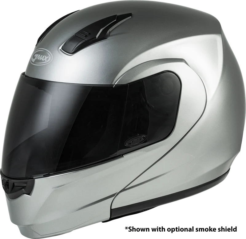 Md-04 Modular Helmet Metallic Silver Xs