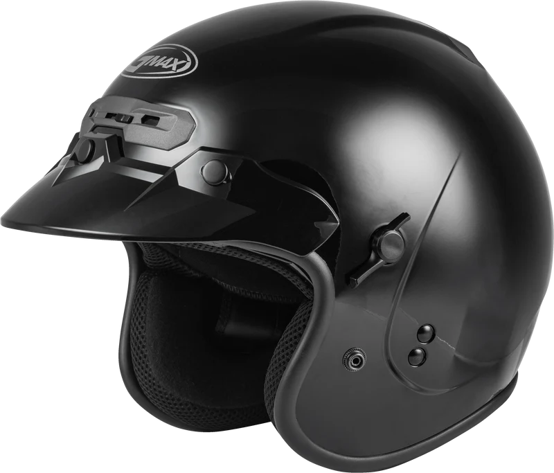 Gm-32 Open-Face Helmet Black Xl