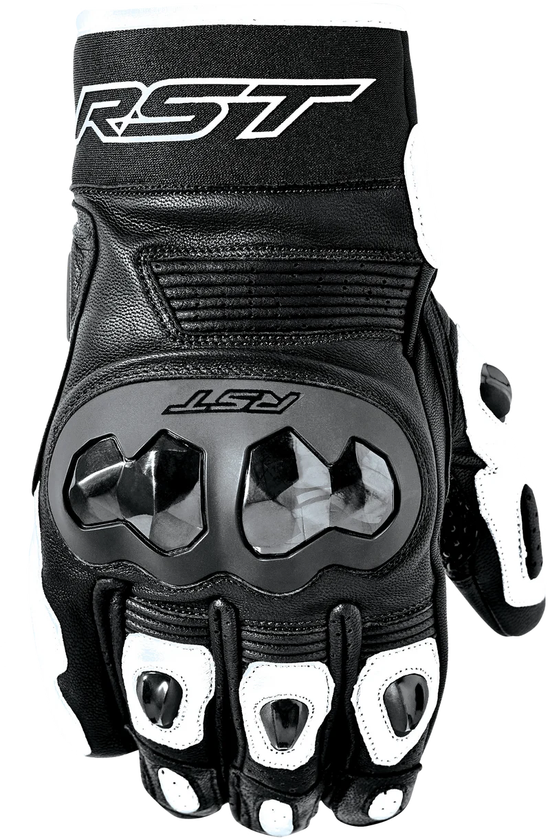IN STOCK RST Freestyle 3 D3o Glove Black/White Leather 2xl 556-3668112
