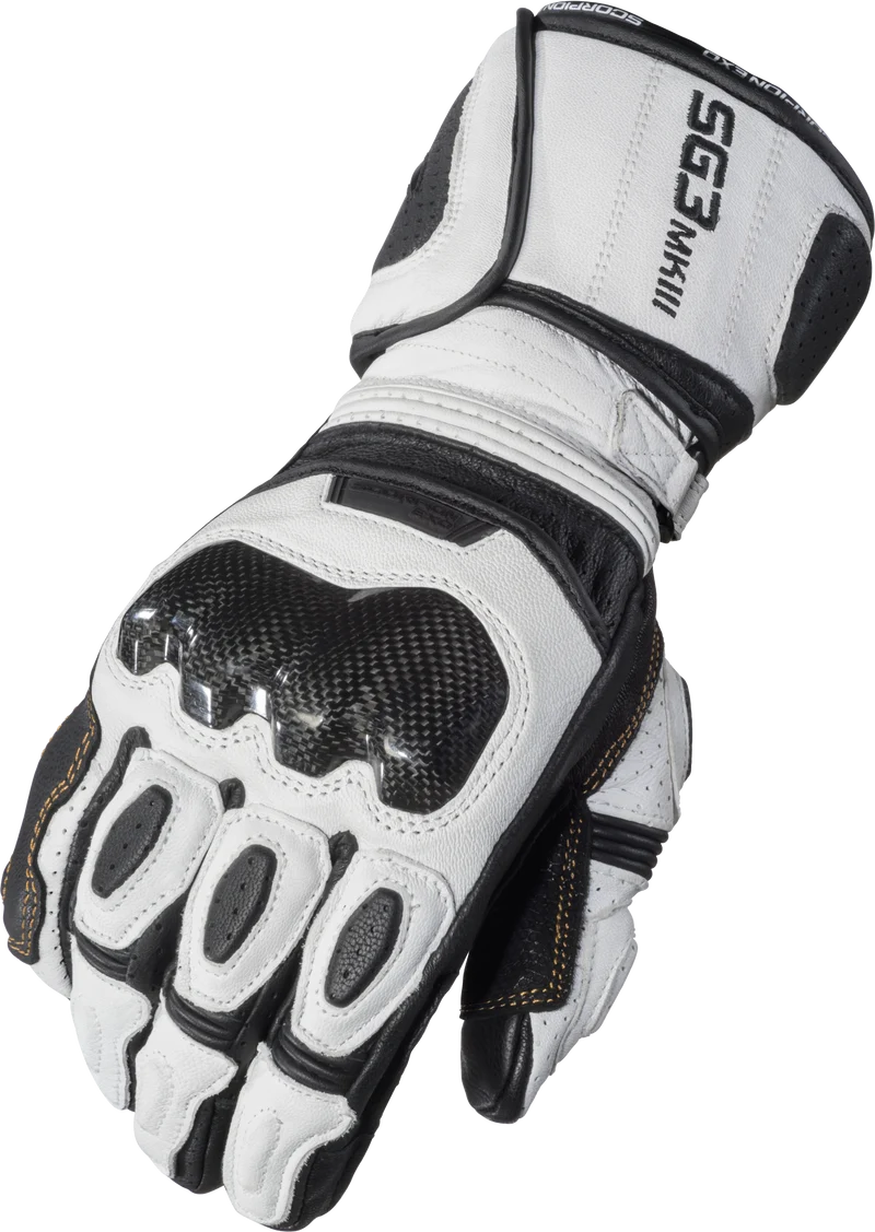 Sg3 Mk Iii Gloves White/Black Xs