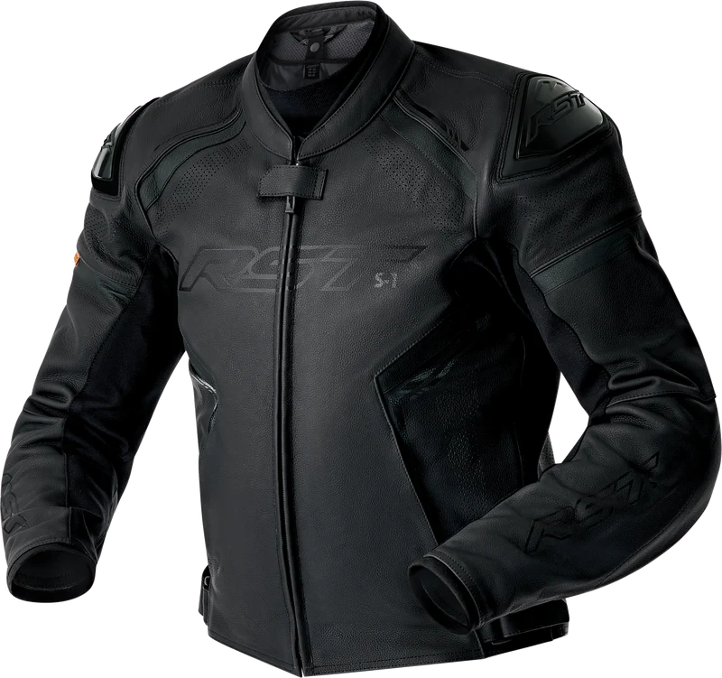 RST S1 D3o Leather Jacket Black 5x 556-3605054