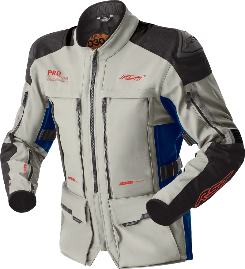 RST Ps Adventure D3o Jacket Silver/Blue Textile 5x 556-3599254