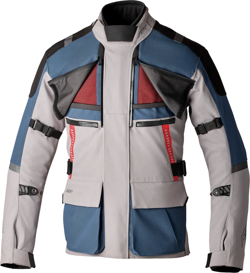 RST Ps Vulcan Ce Jacket Sil/Blu Textile 2xl 556-3582148