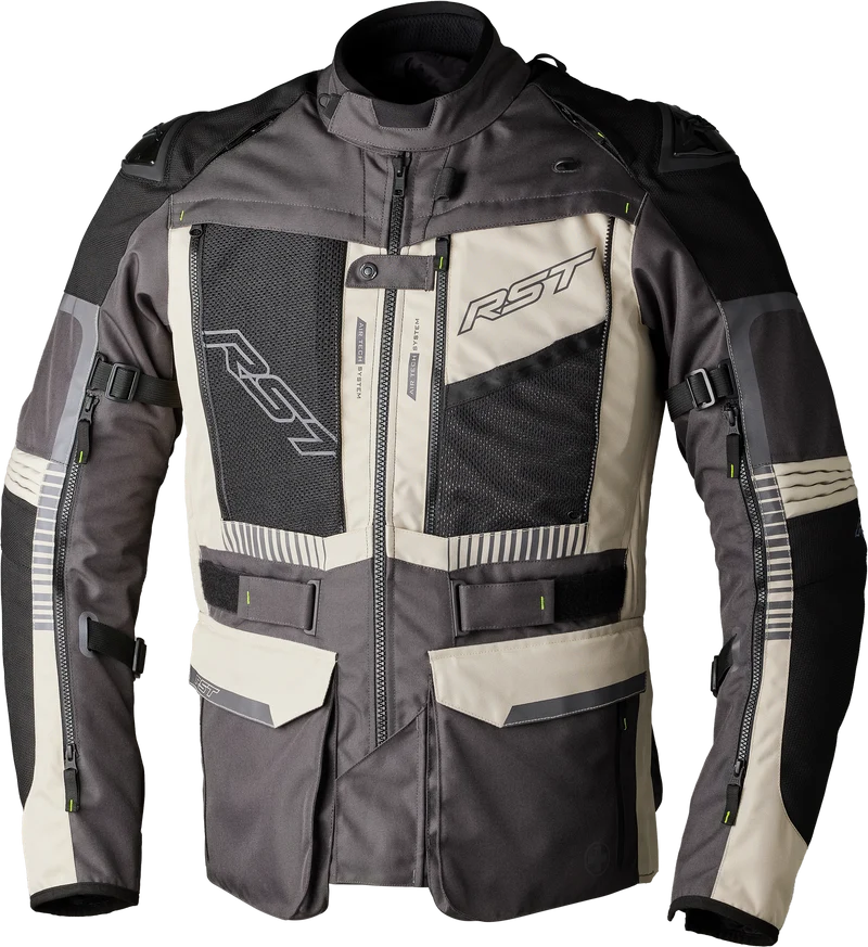 RST Pro Series Ranger Ce Jacket Sand/Graphite Textile 4xl 556-3236252