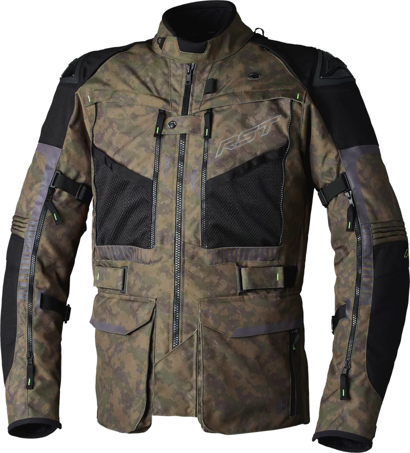 RST Pro Series Ranger Ce Jacket Digi Green Textile Md 556-3236142