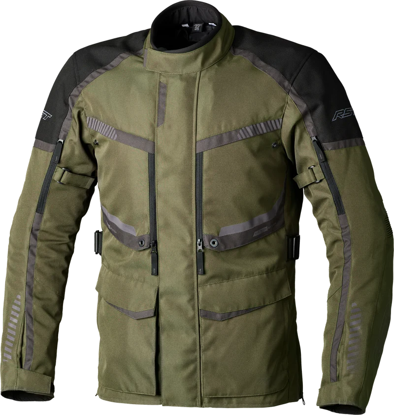RST Maverick Evo Ce Jacket Khaki/Grey Textile Md 556-3198142