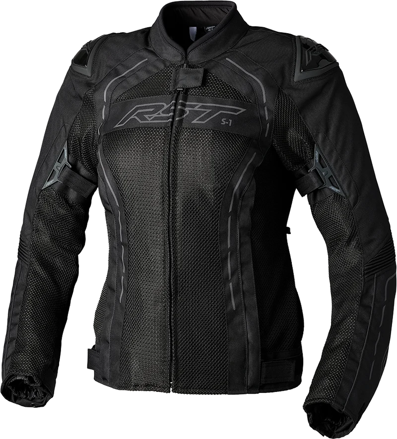 RST Ladies S1 Mesh Ce Jacket Black/Black Textile 3xl 556-3118020