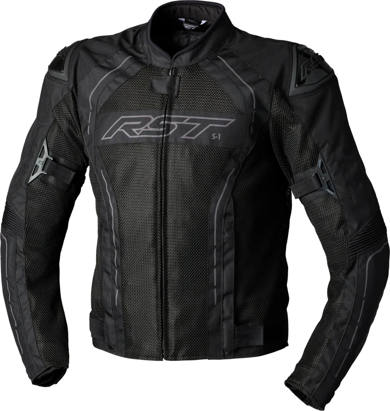 RST S1 Mesh Ce Jacket Black/Black Textile Md 556-3117042