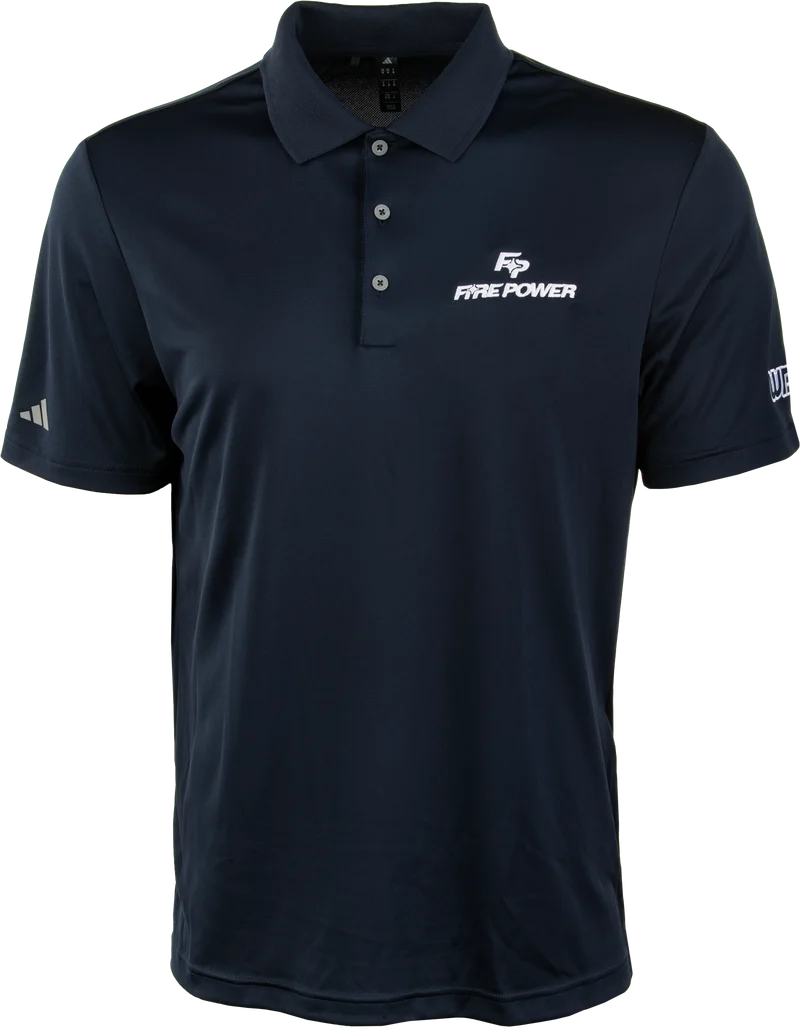 Fire Power Fire Power Polo Navy/White Md 99-7149M