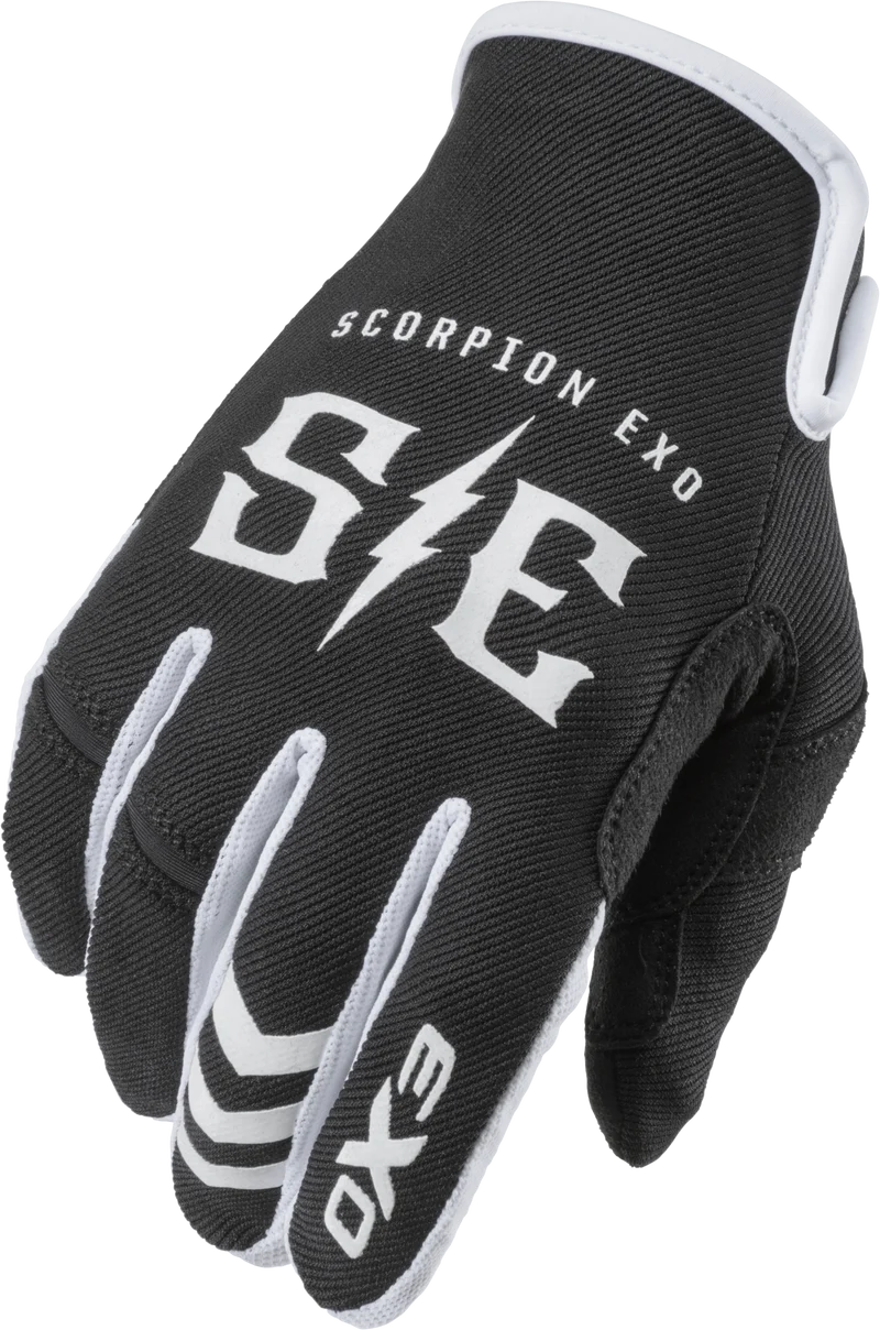 Air-Stretch Gloves Charge Black/White Xl