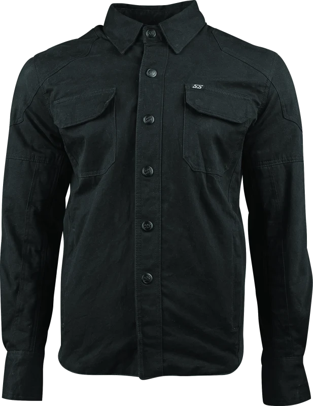 Speed and Strength Call to Arms Moto Shirt Black - Large